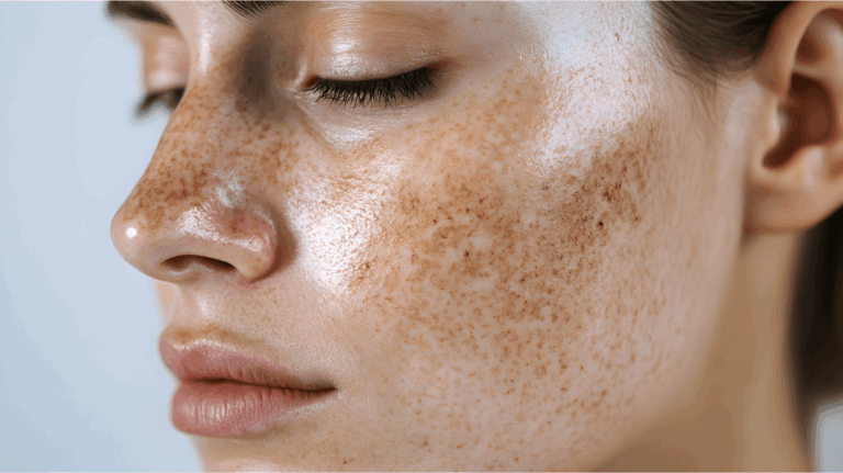 przebarwienia melasma pie pih nierówny koloryt skóra zabieg na twarz cieszyn